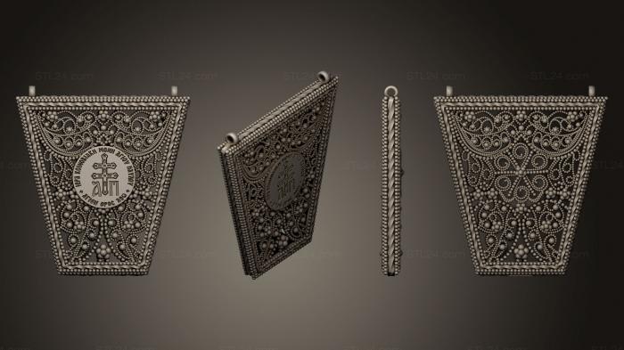 Jewelry (jewelry pendant, JVLR_0162) 3D models for cnc